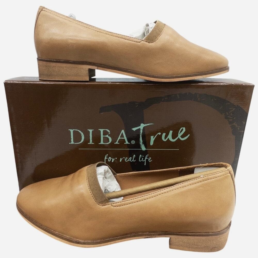 Diba True Womens Nine Pin Slip On Flats Loafers Casual Shoes Women's 7